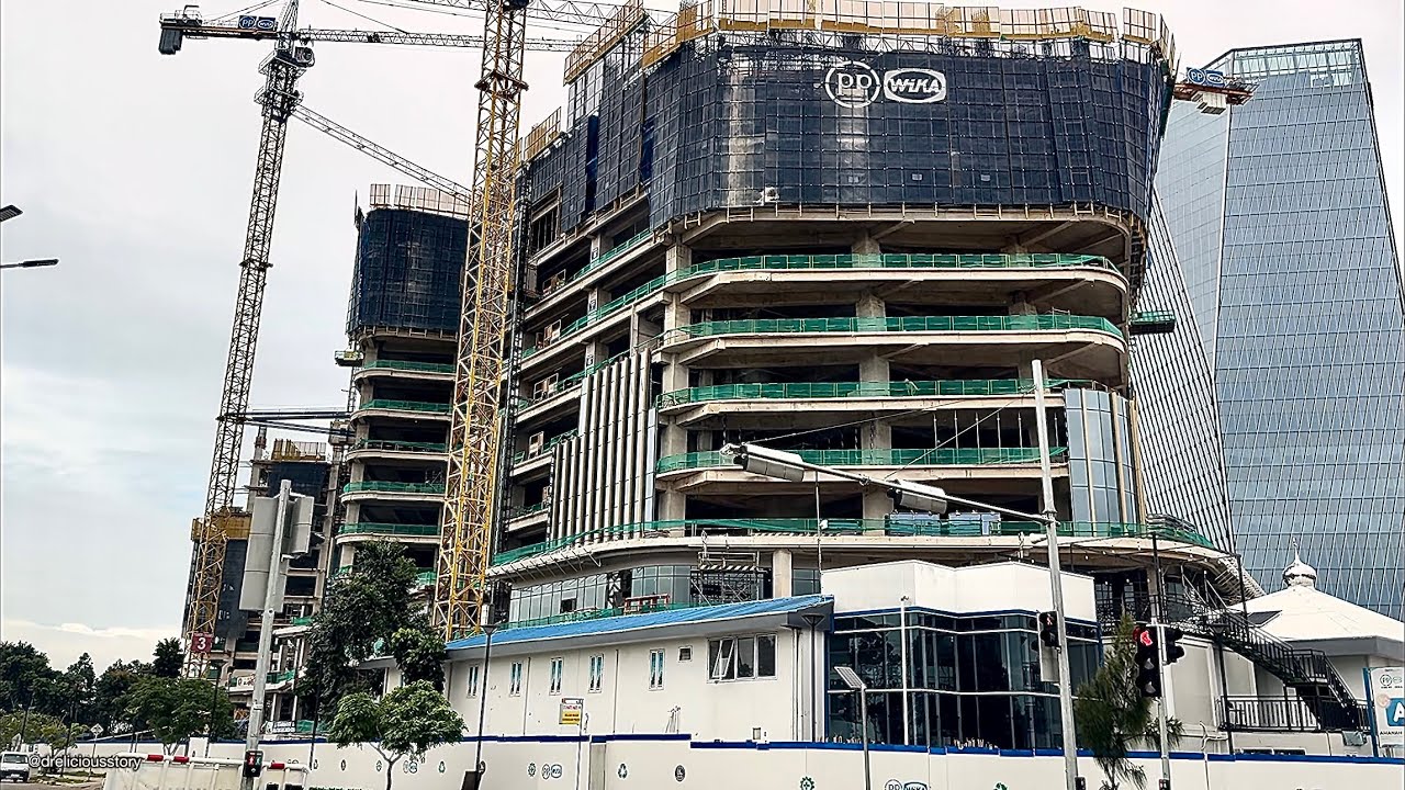 PIK 2 Gedung Mandiri Financial Center UPDATE FEBRUARY 2026 PROGRESS TERBARU