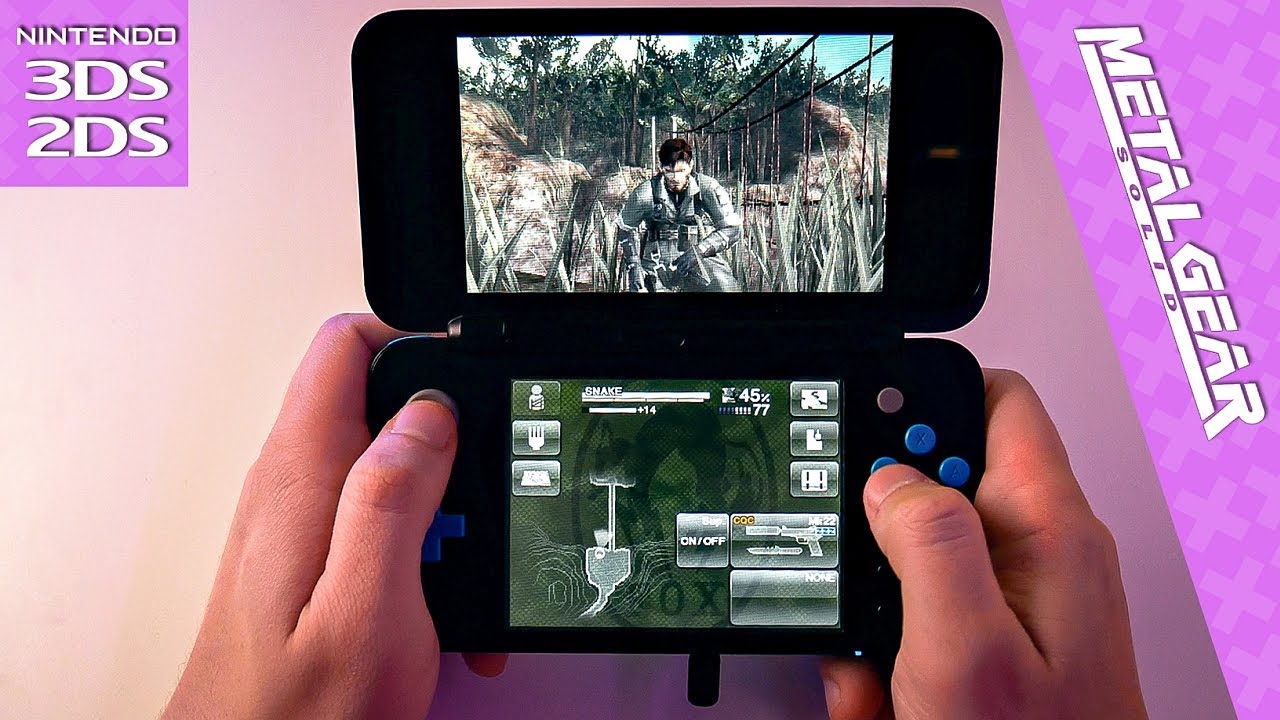 Metal Gear Solid 3: Snake Eater 3DS || 2DS XL GAMEPLAY