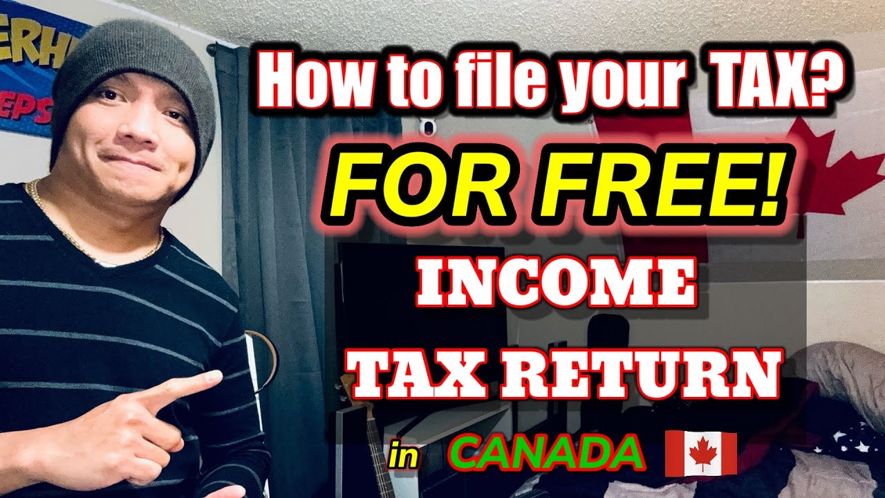 HOW TO FILE YOUR TAX FOR FREE in CANADA #pinoycanada #filipinocanada #buhaycanada #canadalife