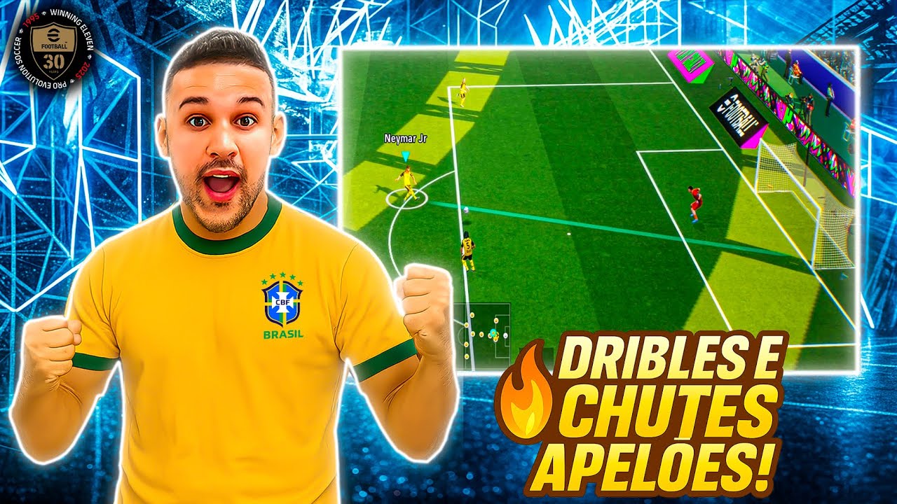 EXECUTE AGORA! 🔥 DRIBLES E CHUTES MAIS APELÕES 😱 DO EFOOTBALL 2026 MOBILE