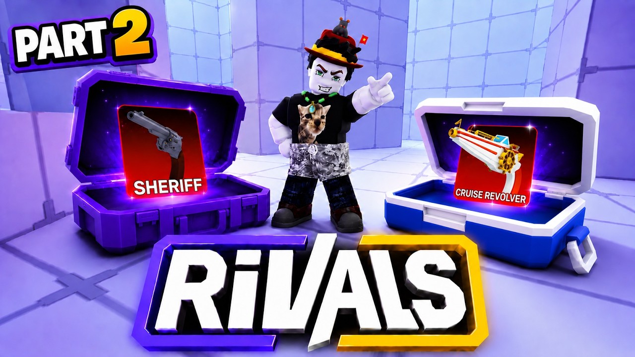 I Opened EVERY Skin Case in Roblox Rivals | Part 2