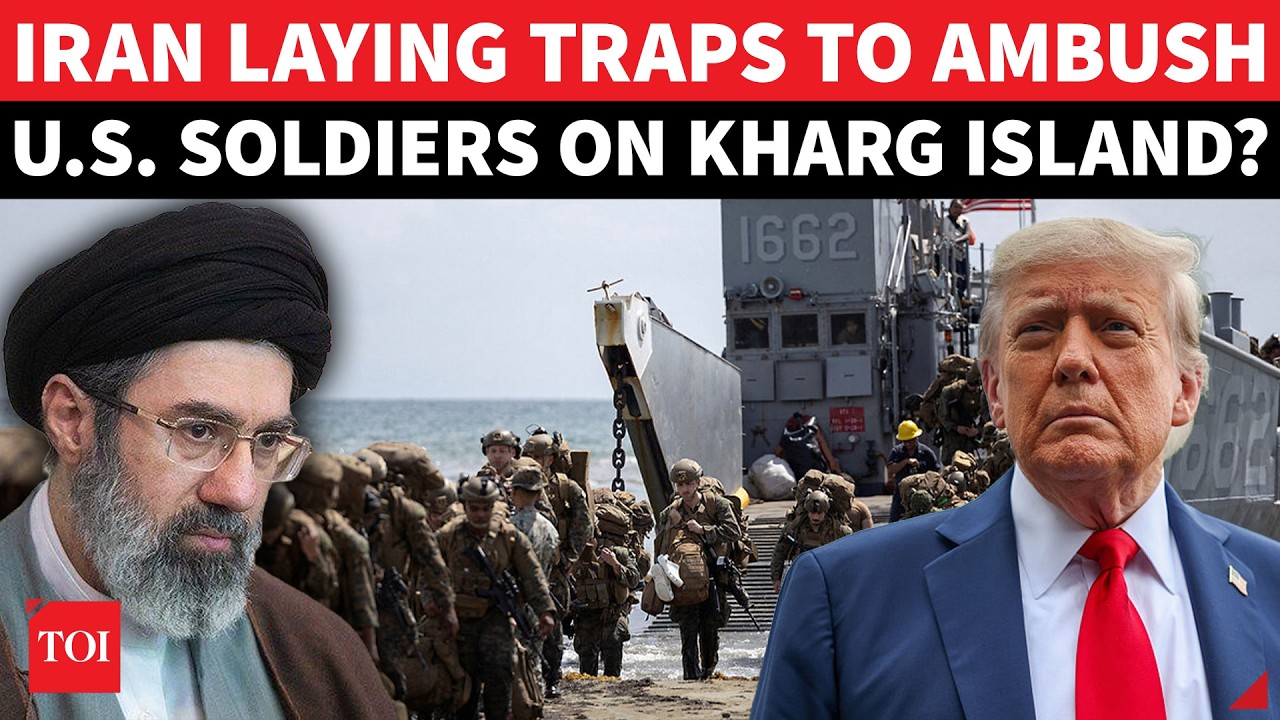 Iran&rsquo;s &lsquo;Ambush US Troops&rsquo; Mission In Kharg Ready? Mines Laid As Trump May Launch Ground Invasion