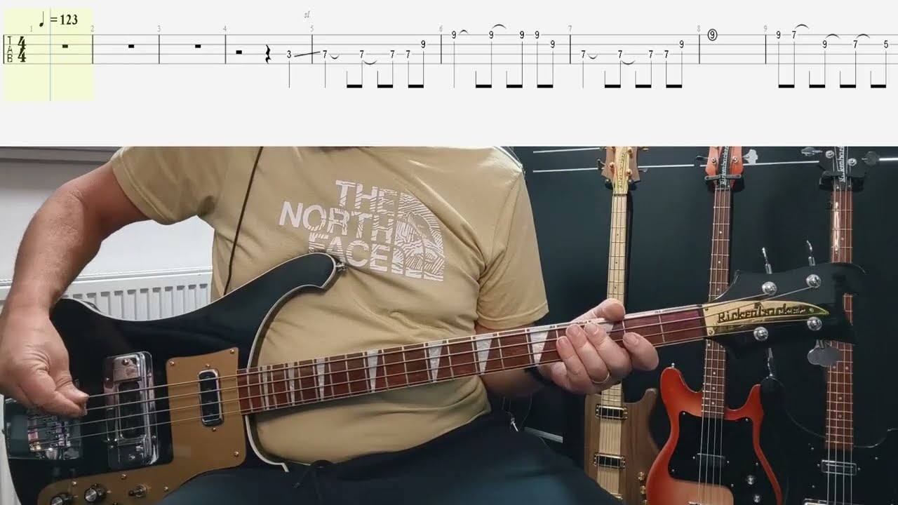 The Stone Roses Made Of Stone Bass Cover With TAB (Original Bass Track Removed)