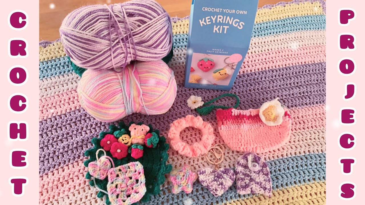 Crochet Keychain Craft Kit 