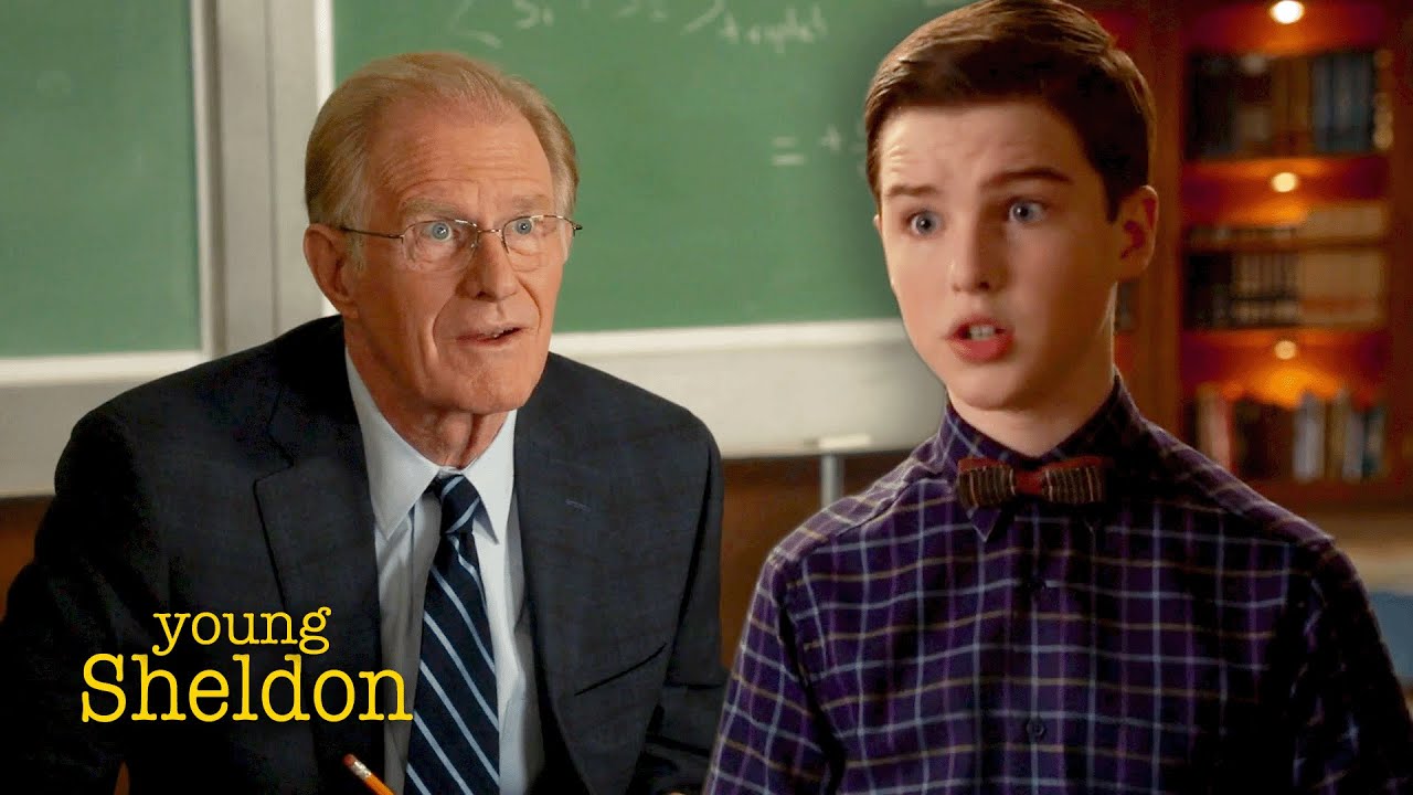 Sheldon Blurts Out the Pregnancy Secret | Young Sheldon