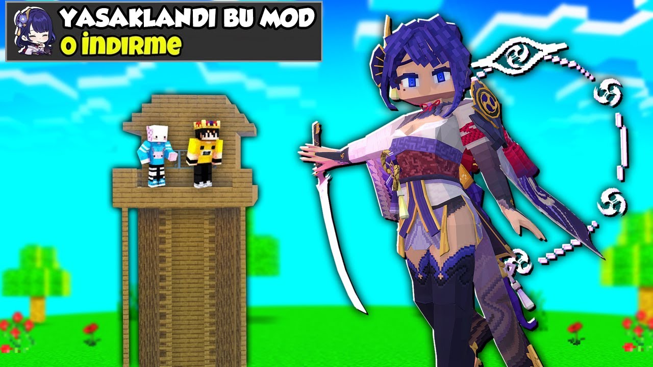 Minecraft'ta YASAKLANMIŞ Modları DENEDİM!