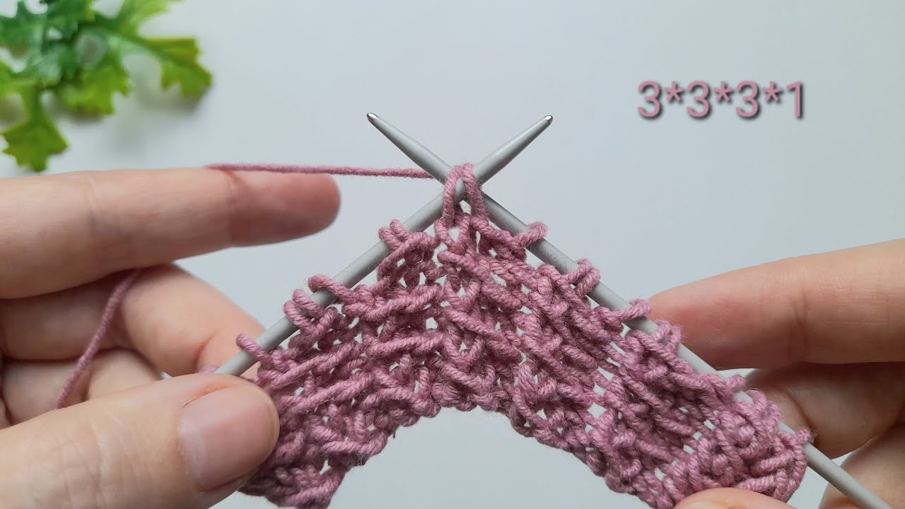 🔥 One Row Only &mdash; And It Creates the Most Beautiful Rib Stitch