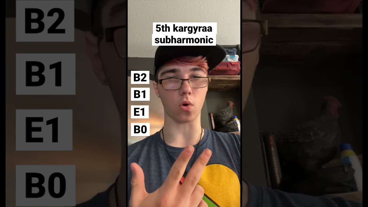 5th Kargyraa Subharmonic #bass #fyp #kargyraa #subharmonics #basssinger #lownotes #voiceacting