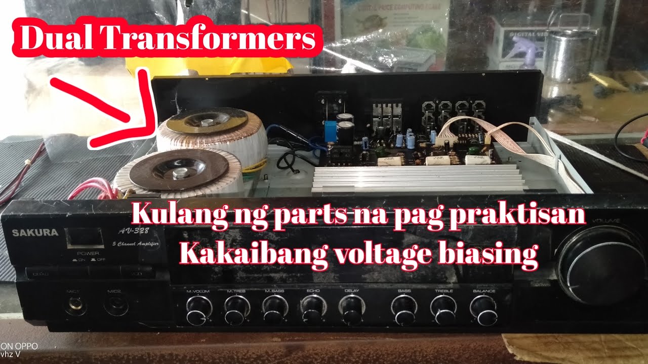 Kulang na ang parts pagdating sakin nito || tutorial para sa kakaibang voltage biasing