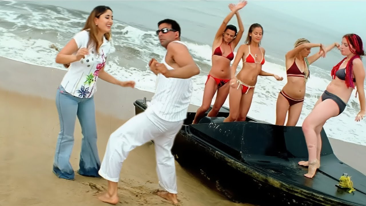 Gela Gela Dil Gela - Aitraaz | Akshay & Kareena Romantic Song | Adnan Sami | Sunidhi Chauhan
