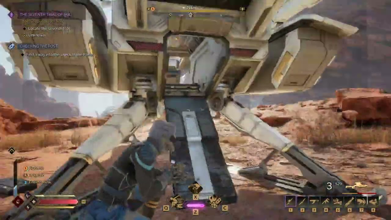 Dune Awakening - In the SandBox flying LOL