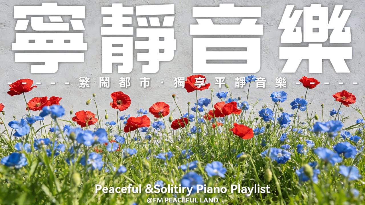 【PEACEFUL PIANO BGM】在喧囂的都市中搜尋那片刻的寧靜，獨自靜聽舒緩的旋律，梳理心緒，讓心靈歸於安然。釋放日常的疲憊與煩躁，放下心底的焦躁，幫助你舒緩身心，為你帶來情緒與靈魂的療愈