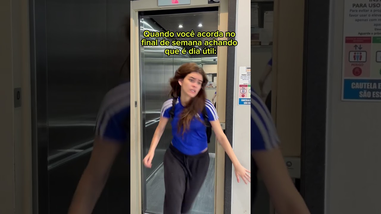 Quando voc&ecirc; acorda no final de semana achando que &eacute; dia &uacute;til