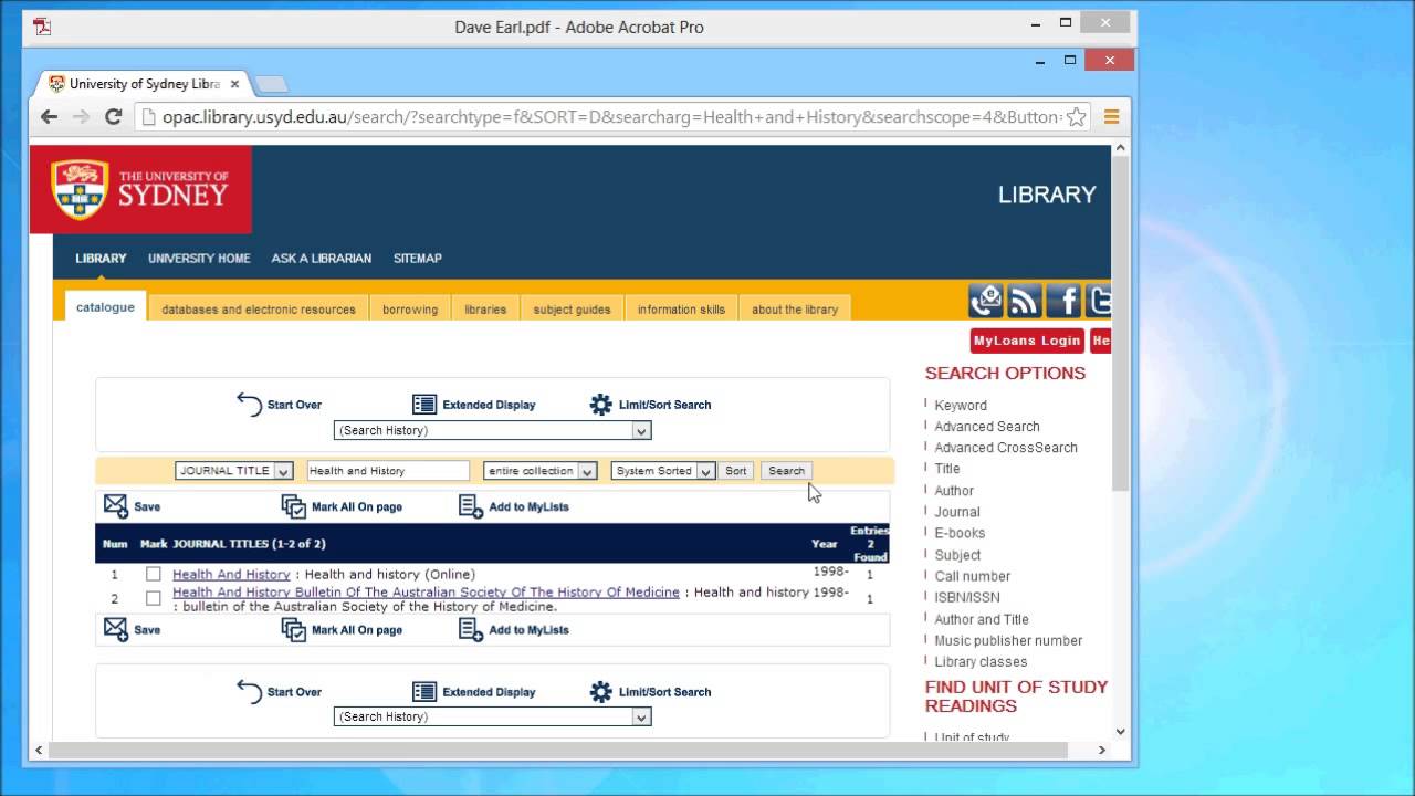 How to Download a Journal Article from the Library