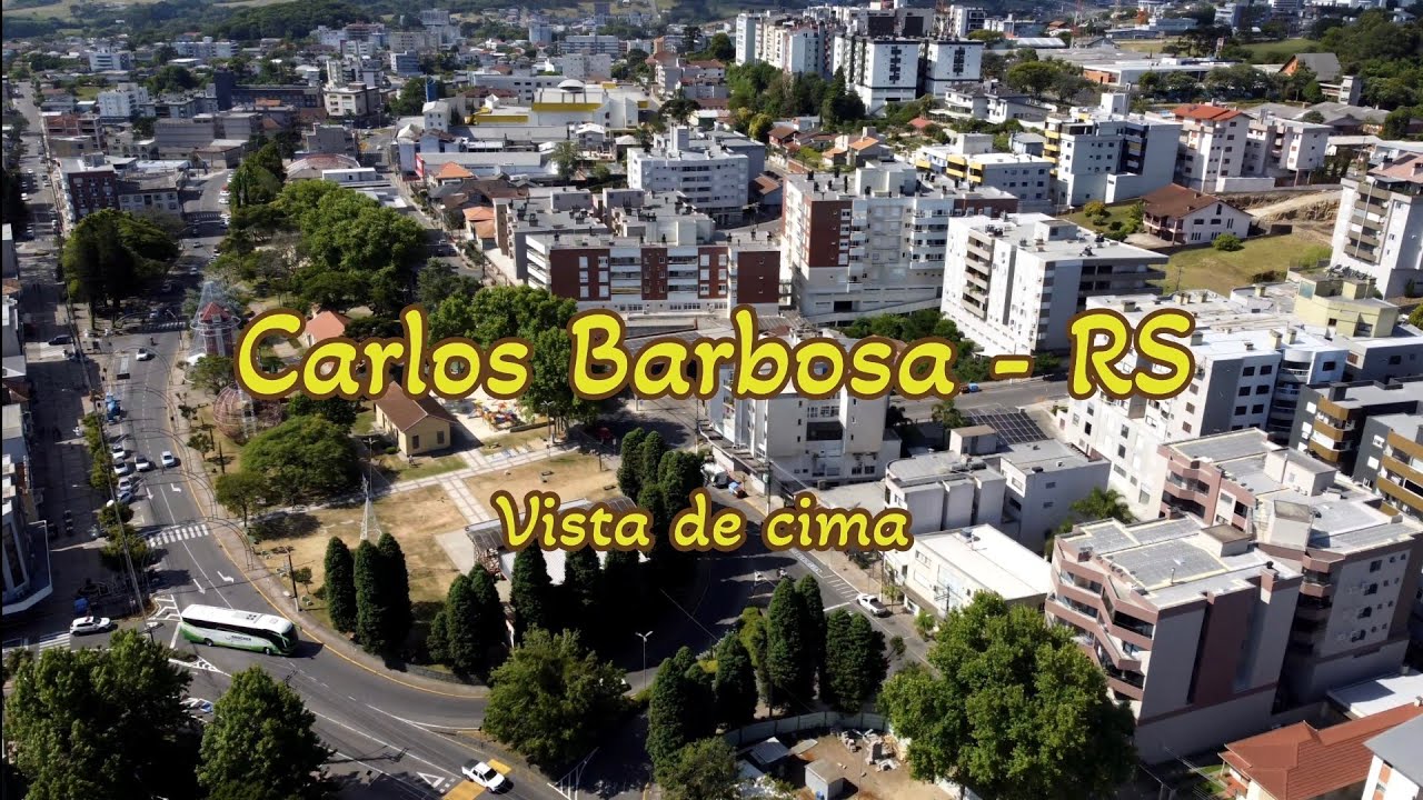 Carlos Barbosa - RS - vista de cima 