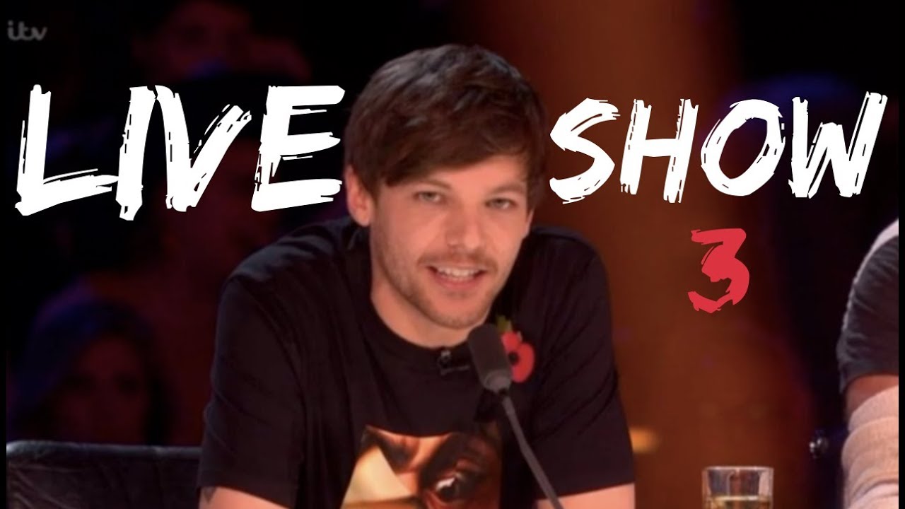 LOUIS TOMLINSON AT THE X FACTOR | LIVE SHOW 3