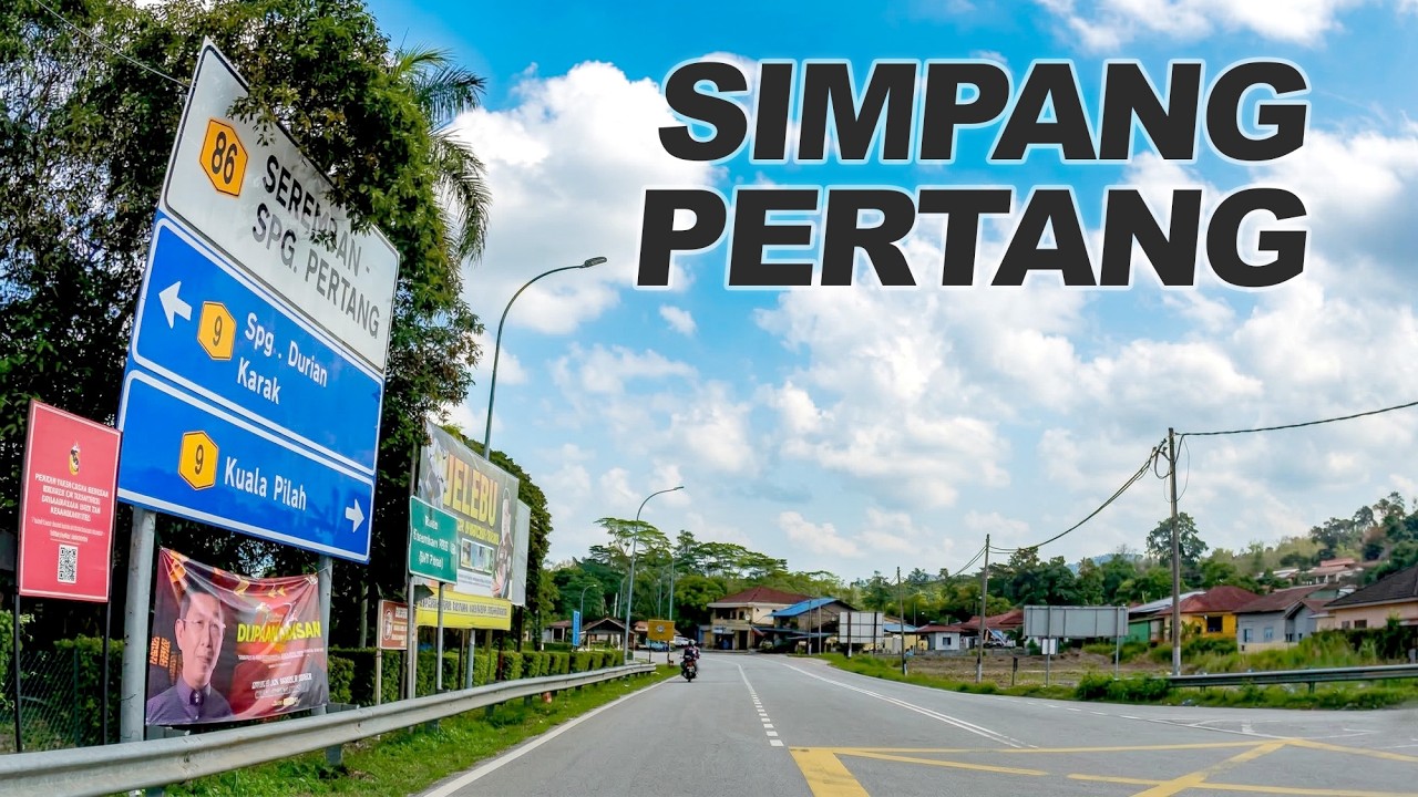 Negeri Sembilan: Simpang Pertang - Jalan Karak Tampin - Serting Hulu - Serting Tengah - Batu Kikir
