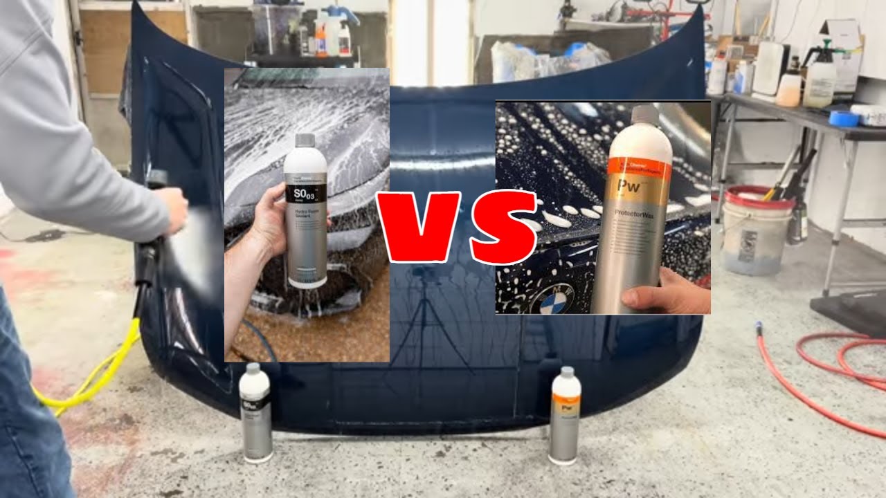 Koch Chemie PW Protector Wax  VS  Koch Chemie SO 03 Hydro Foam Sealant!