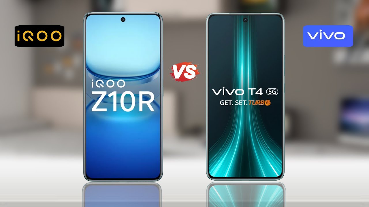 iQOO Z10R 5g vs Vivo T4 5g || Full Comparison || Price | Camera Test | Specification