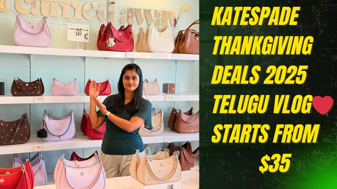 Katespade Thanksgiving deals 2025 || sale sale This time the designs are amazing @Rithumithuusa #...