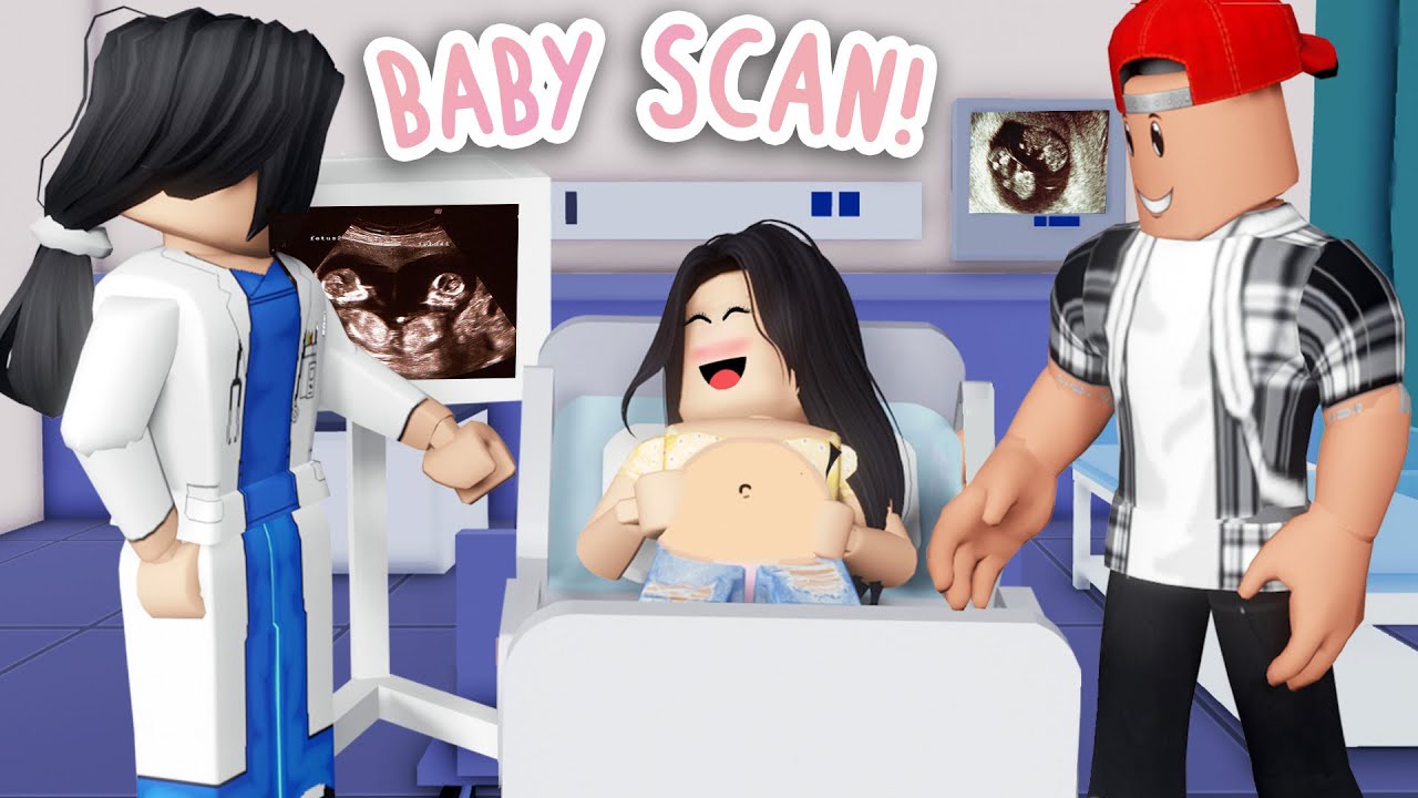 FIRST BABY SCAN!! *WE'RE HAVING TWINS?!* (Roblox Berry Avenue)