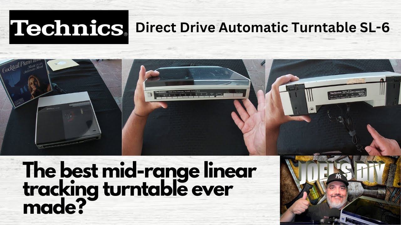 Technics SL-6 Linear Tracking Turntable - Review