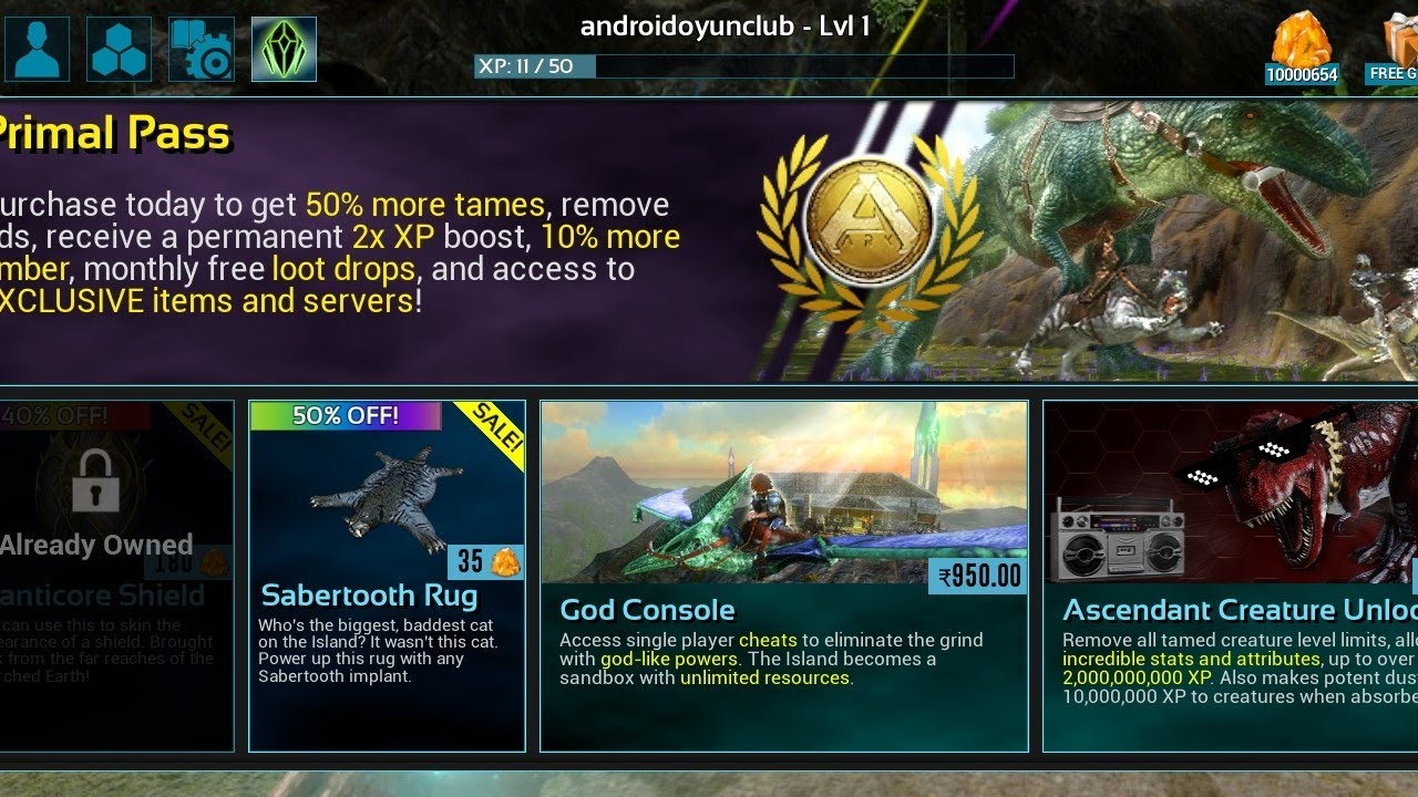 How to get unlimited ancient Amber's in ark mobile