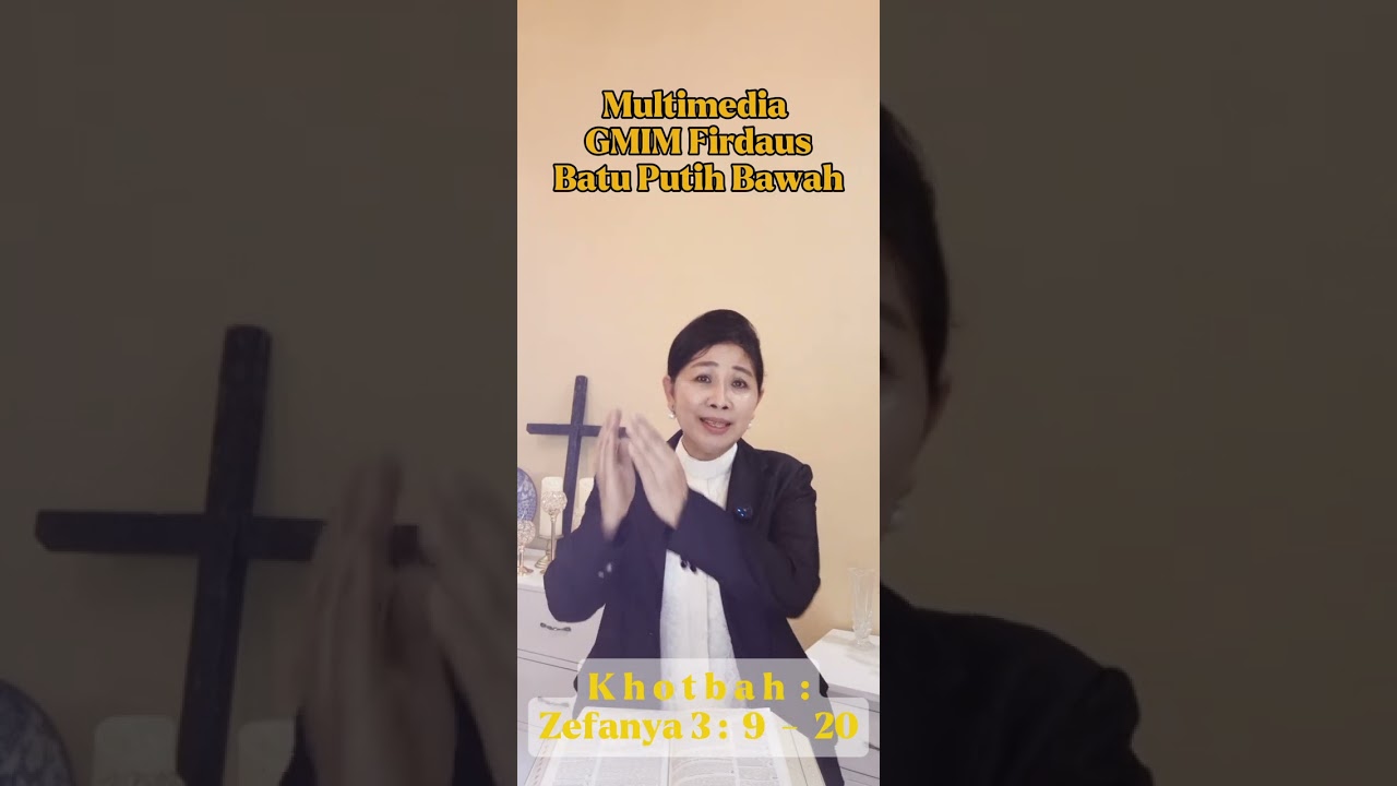 Khotbah : Zefanya 3:9-20