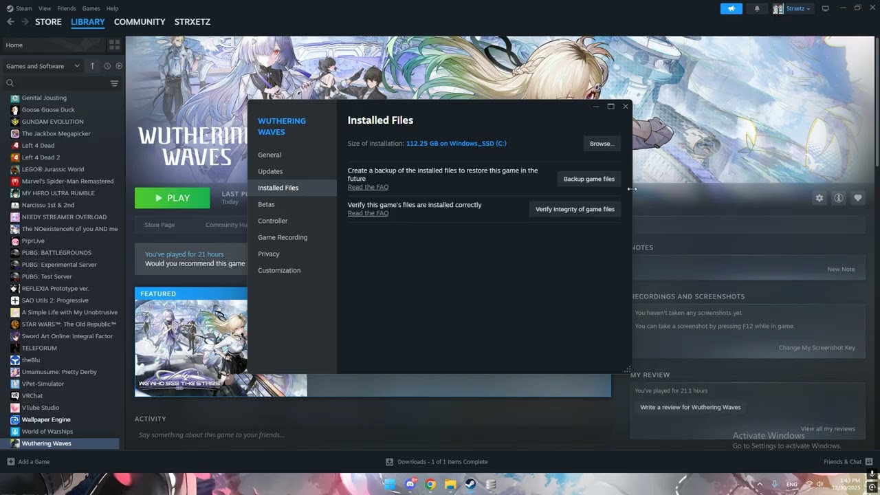 วิธีUnlock FPS Wuthering Waves PC (Thai) 2025