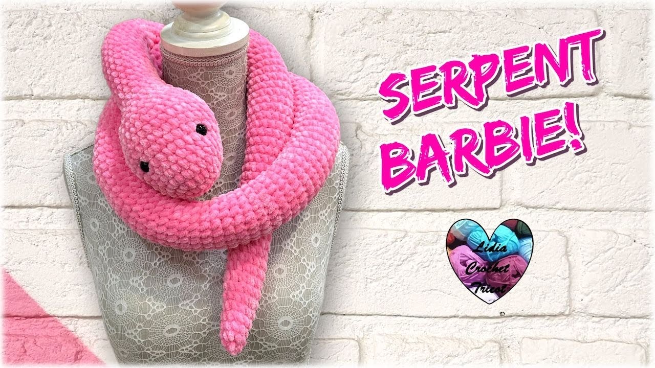 SERPENT AMIGURUMI KAWAII TUTO CROCHET DÉBUTANT 