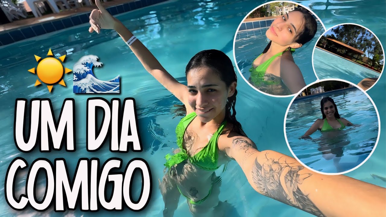 ASMR VLOG - UM DIA COMIGO ☀️ piscina, academia...