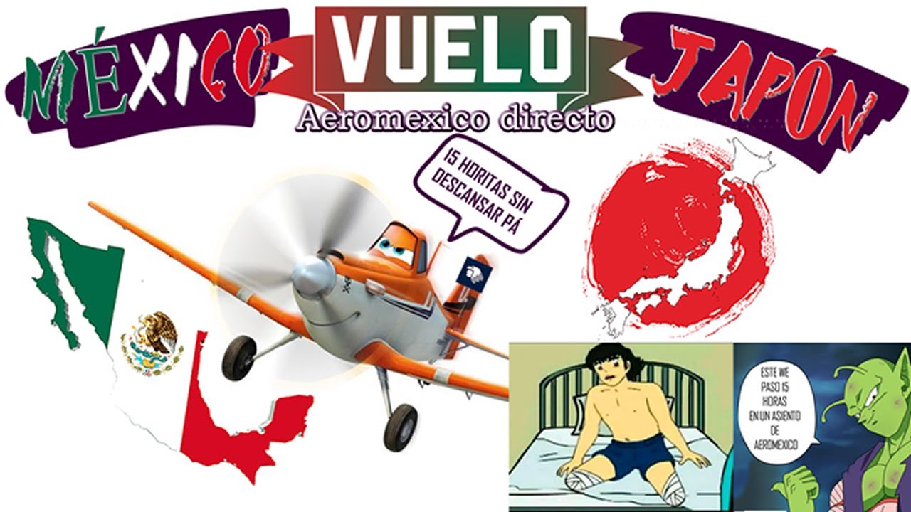 🌟¡Llegando A!🛫vuelo🦅México↔Japón🎌Aeroméxico🦅➡Directo⛩️