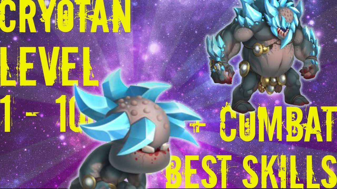 Monster Legends | Cryotan | Level 1 to 100 | Level 1 to 115 | RANK 3 | Ice Titan Team Race