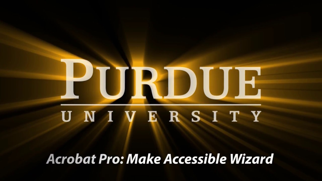 Running the Make Accessible Wizard