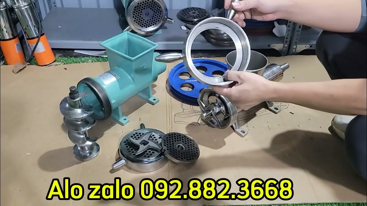 Cối xay cá,cối xay ốc,cối xay mỡ,cối đùn thịt cối đùn xương,cối đùn cám viên 42 gang và 42 inox