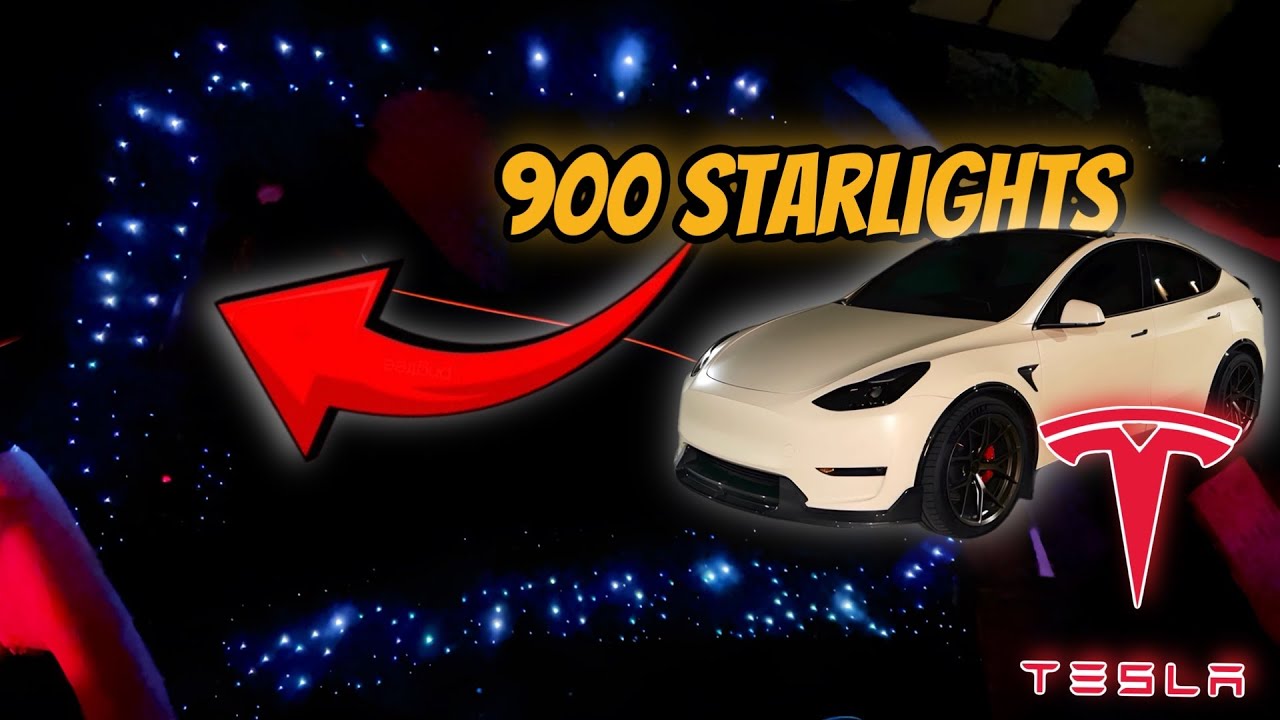 КАК УСТАНОВИТЬ STARLIGHTS НА TESLA MODE Y!!!