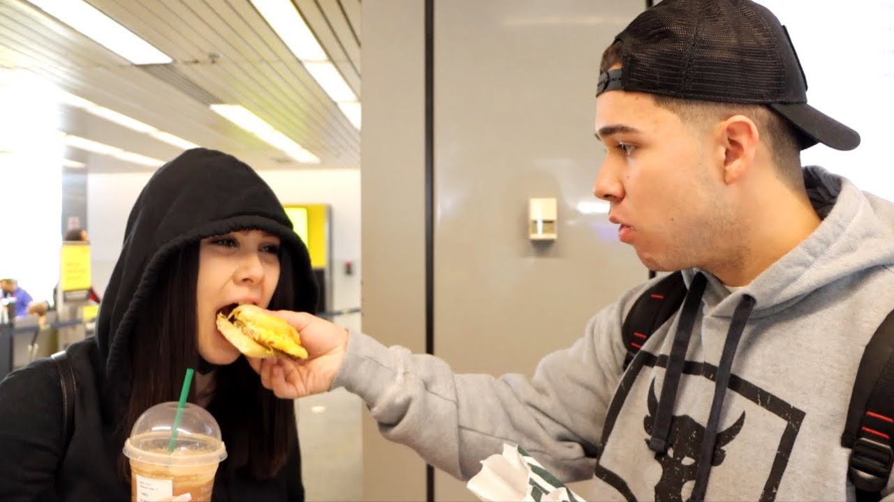 SHE WAS VERY HUNGRY!!