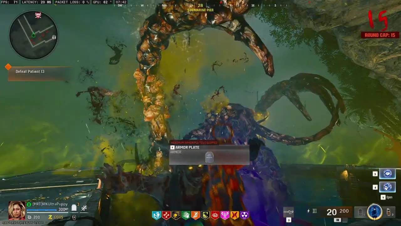 patient 13 - directed mode - sub 4 minutes