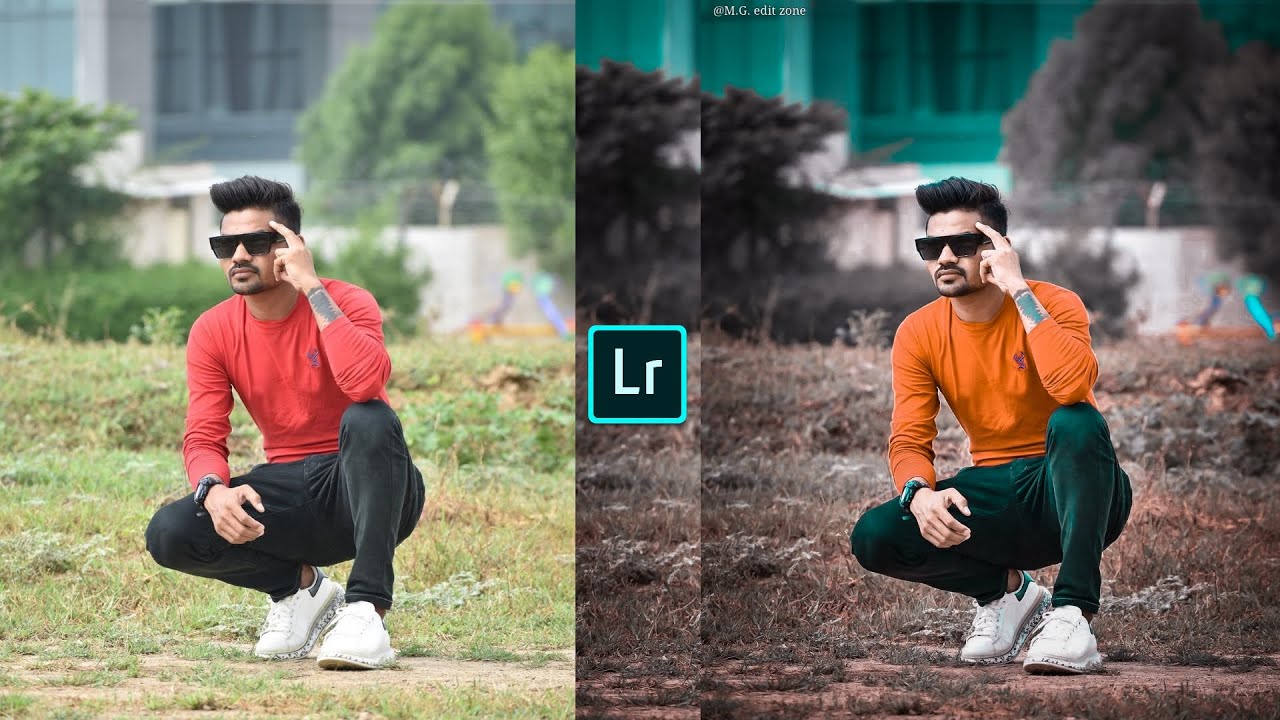 Aqua and brown tone Lightroom photo editing||with easy steps||