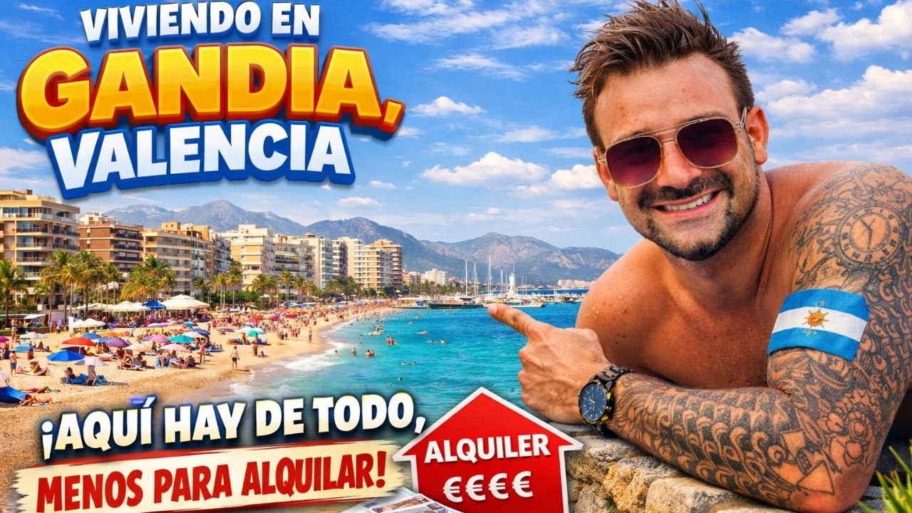 ARGENTINO VIVIENDO EN GANDIA VALENCIA - AQUI HAY DE TODO Y ES MÀS BARATO EL ALQUILER #españa