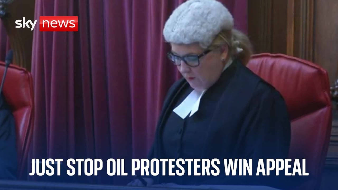Just Stop Oil protesters appeal against jail terms