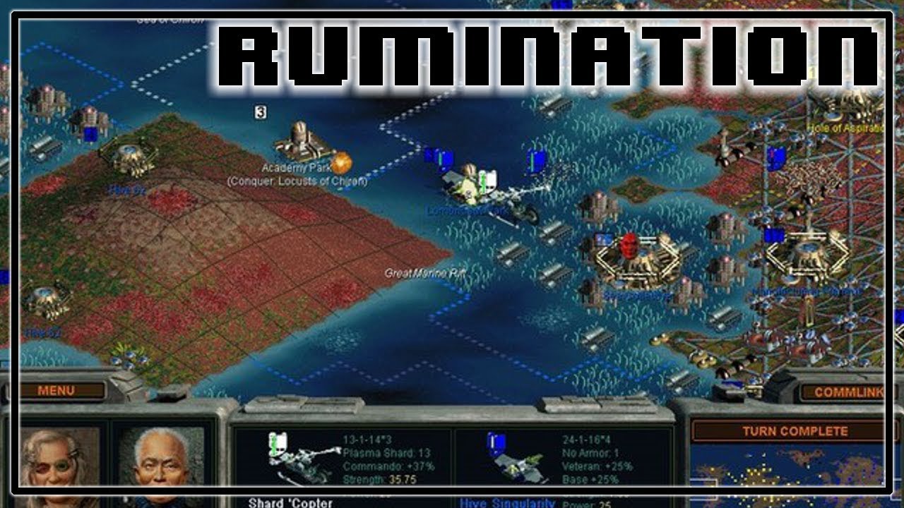 Rumination Analysis on Sid Meier's Alpha Centauri