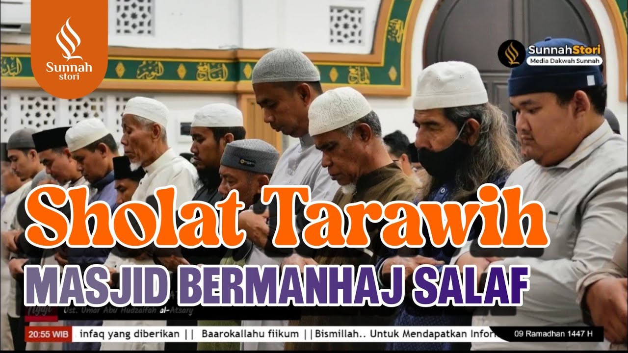 SHOLAT TARAWIH MALAM KE 09 RAMADHAN 