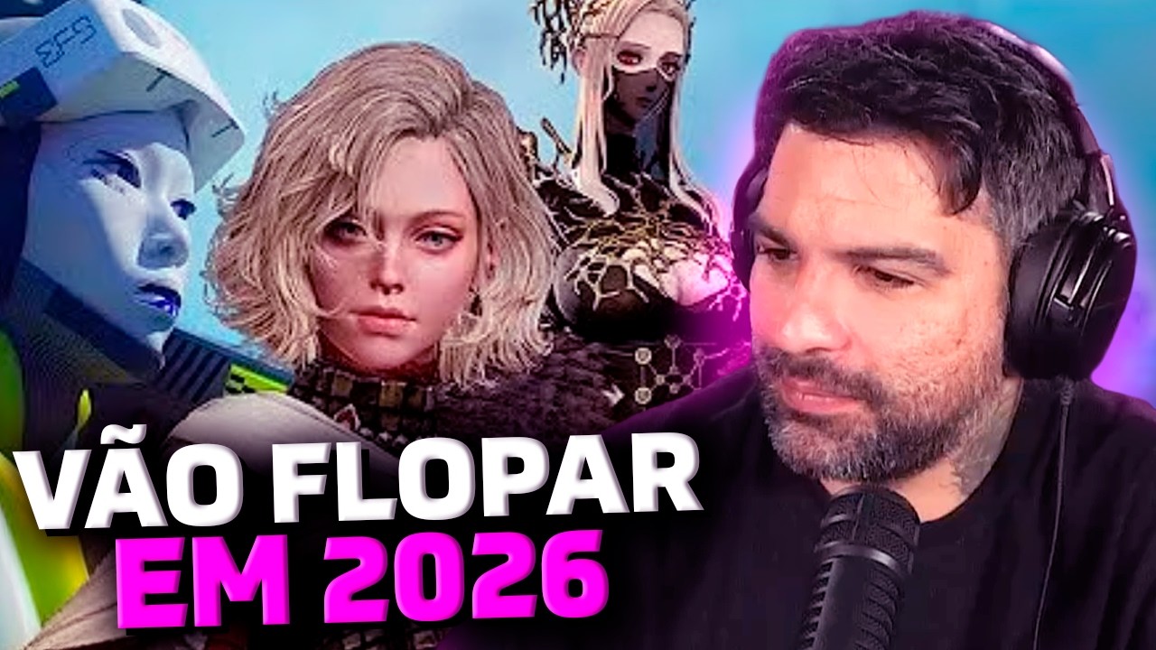 JOGOS QUE VÃO FLOPAR FEIO EM 2026..
