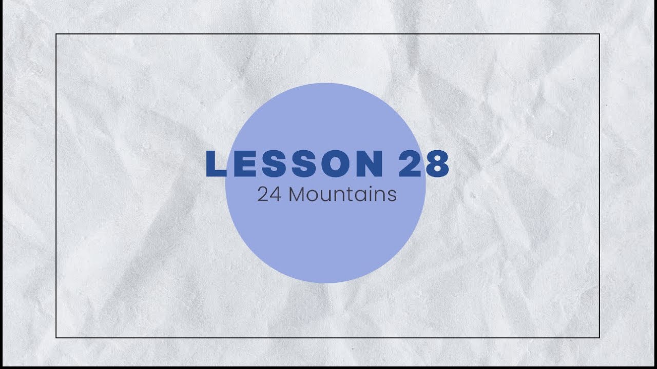 Foundations of Chinese Metaphysics - Lesson 28