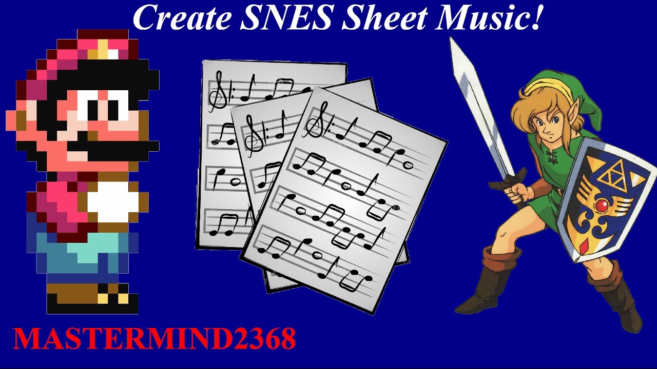 How To Generate Sheet Music From SNES Games