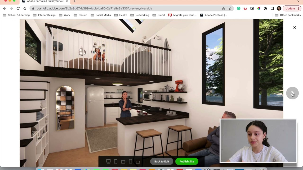 HOW TO CREATE AN ONLINE DESIGN PORTFOLIO USING ADOBE PORTFOLIO | TUTORIAL