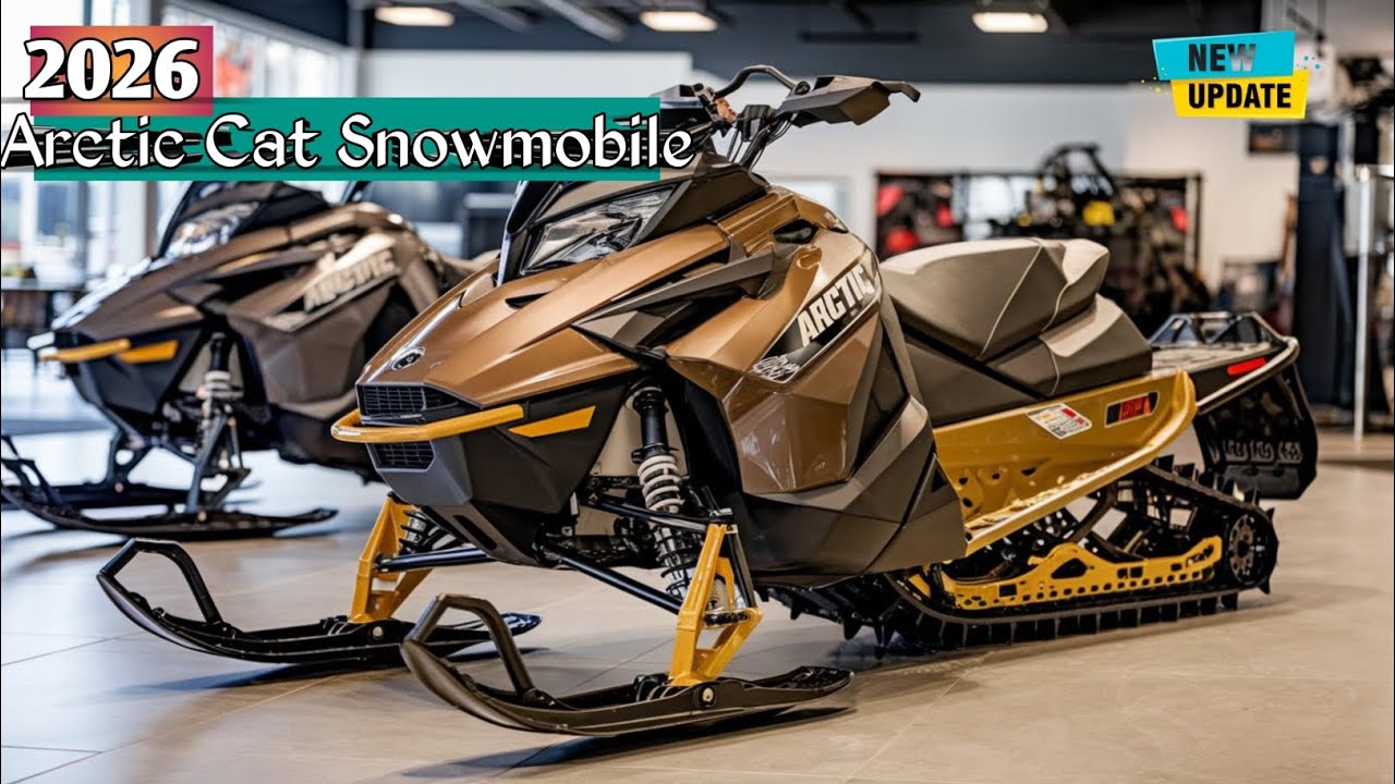 2026 Arctic Cat Snowmobile REVEALED_First Look & Feature! A True Winter Powerhouse!