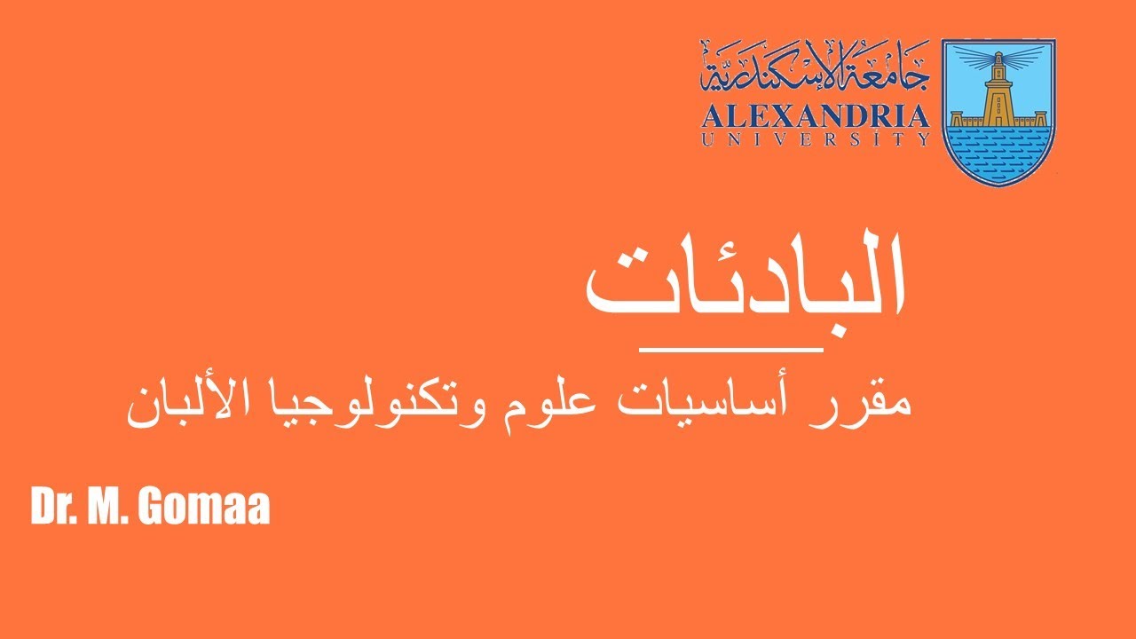 البادئات