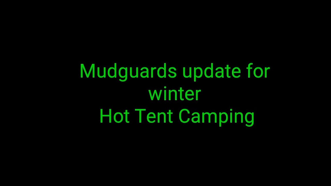 GIANT Toughroad SLR 2 now ready for winter Hot Tent Camping